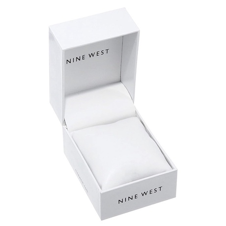 [Hàng Hiệu]Đồng hồ nữ thiết kế 2 màu Nine West 2346RGBK USA