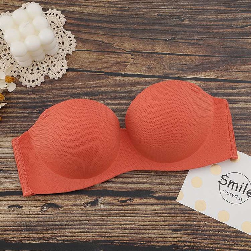 Áo Lót Mút Dày 5Cm Nâng Ngực Không Đường May Quyến Rũ Cho Nữ