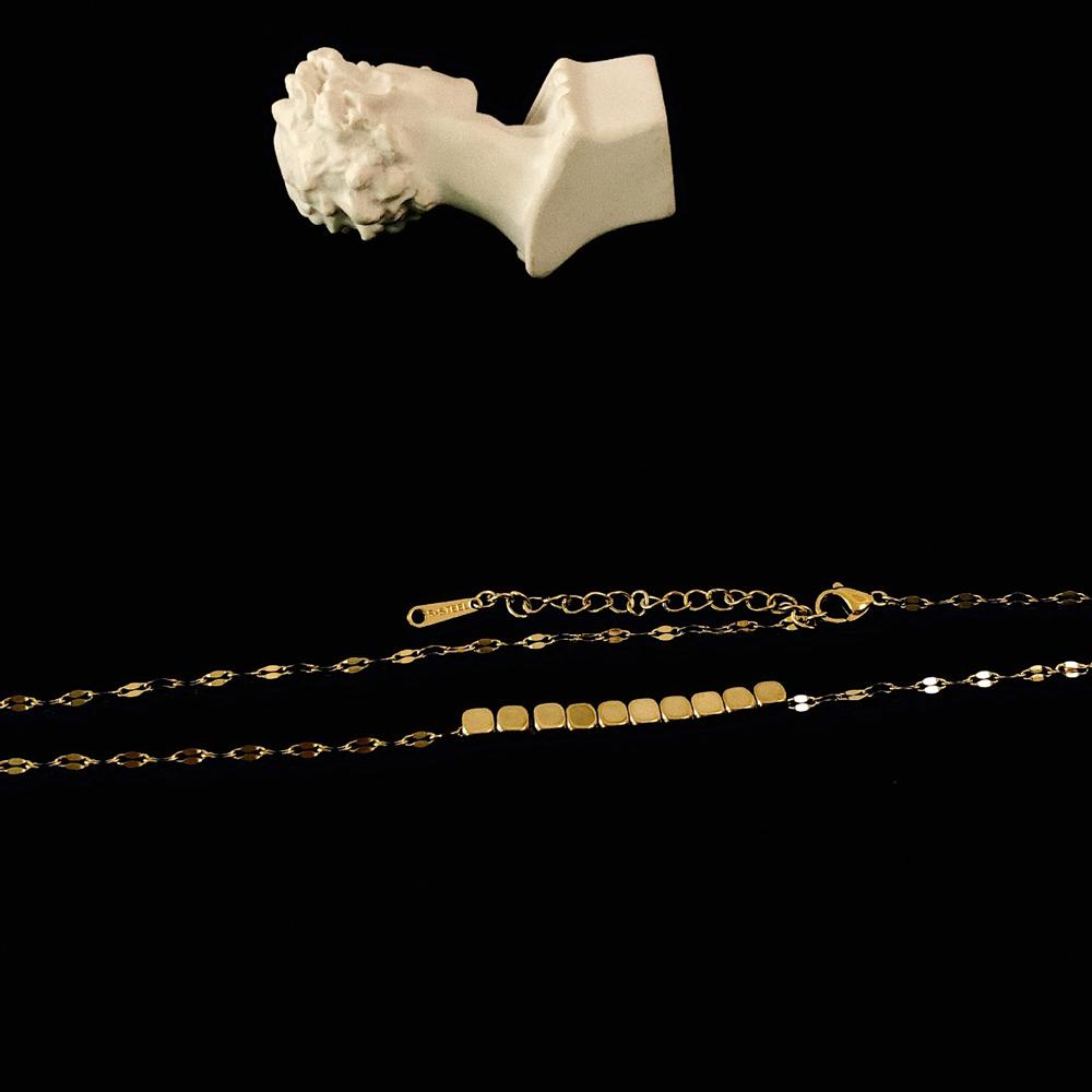 Dây Chuyền Đính Đá Lấp Lánh Phong Cách Vintage Thời Trang Cho Nữ