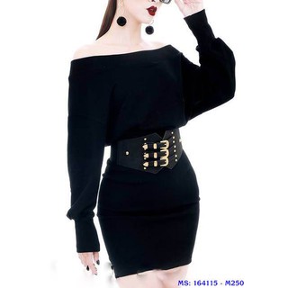 Thắt lưng nữ bản to thiết kế 3 khóa