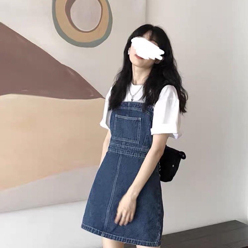 (ORDER) Yếm jean xinh xắn( ảnh cuối là ảnh fb khách của shop tớ)