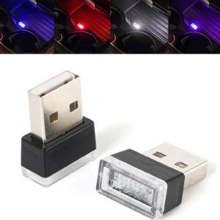Đèn LED USB mini ánh sáng màu neon dùng để trang trí xe ô tô