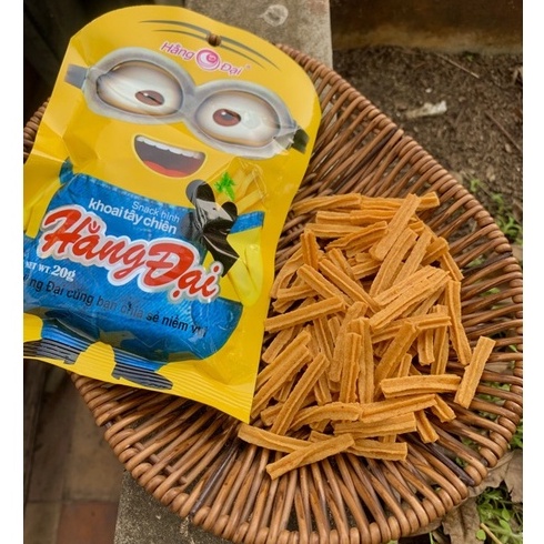 10 Gói Snack Hình Hằng Đại Chiên Giòn