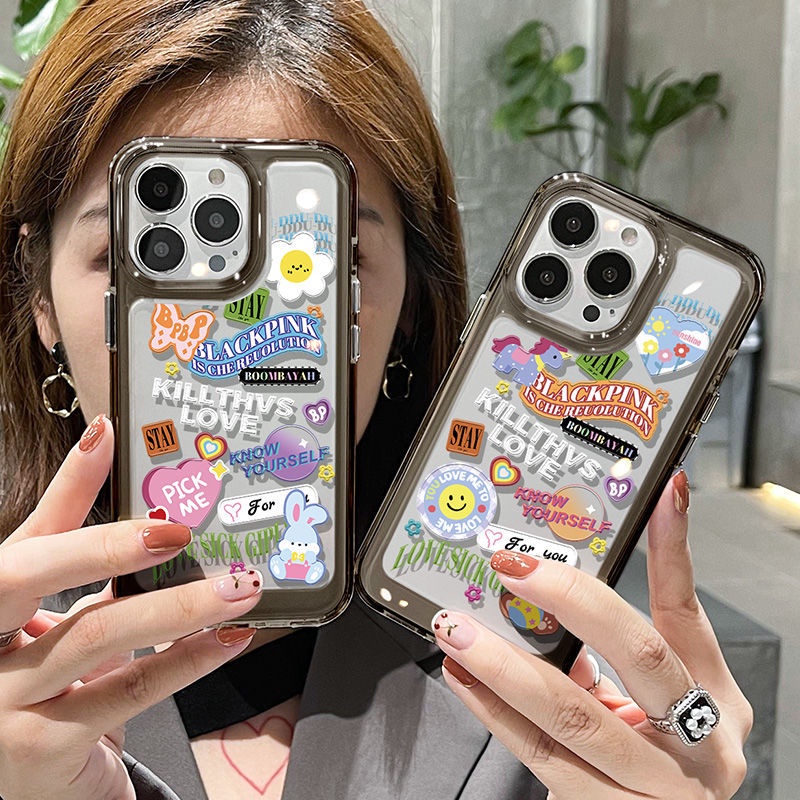 Ốp Điện Thoại Silicon Trong Suốt Chống Sốc Cho IPhone 14 13 12 11 Pro Max XS X XR 7 8 6 6S Plus SE 2020