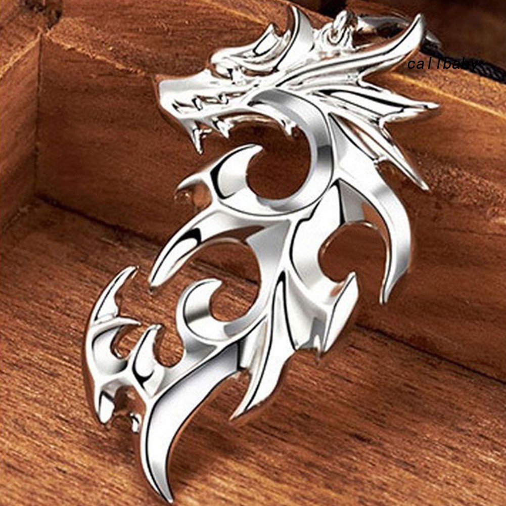 Vòng cổ mặt hình rồng cá tính cho nam