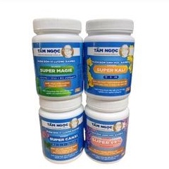 0Bộ tứ phân bón hoa lan thầy Tám Ngọc (super kali + canxi + magie + super 99)