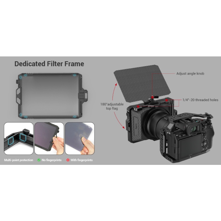 SmallRig Mini Matte Box 3196 - Hàng Chính Hãng