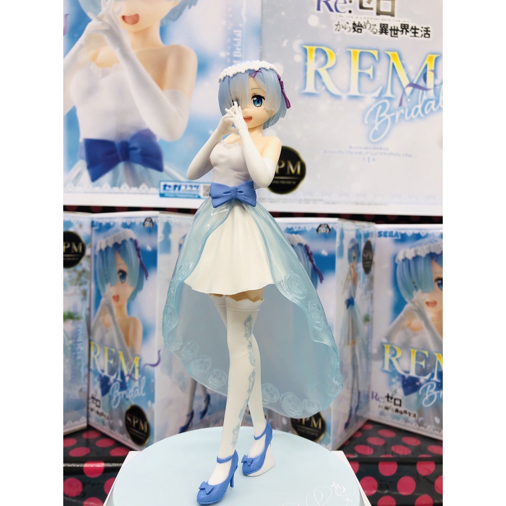 Mô hình chính hãng REM - phiên bản BRIDAL DRESS - RE: Zero - hãng SEGA SPM
