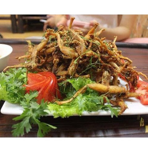 Khô nhái vũ nữ chân dài đặc sản Miền tây  lạ , ngon , bổ dưỡng , mồi nhậu trữ mọi lúc mọi nơi cho gia đình mình