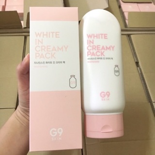 Mặt nạ ủ trắng G9SKIN White In Creamy Pack