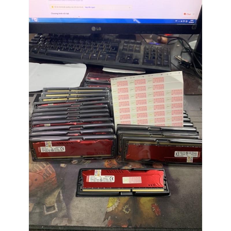 Ram tản nhiệt ddr3 8gb bus 1600