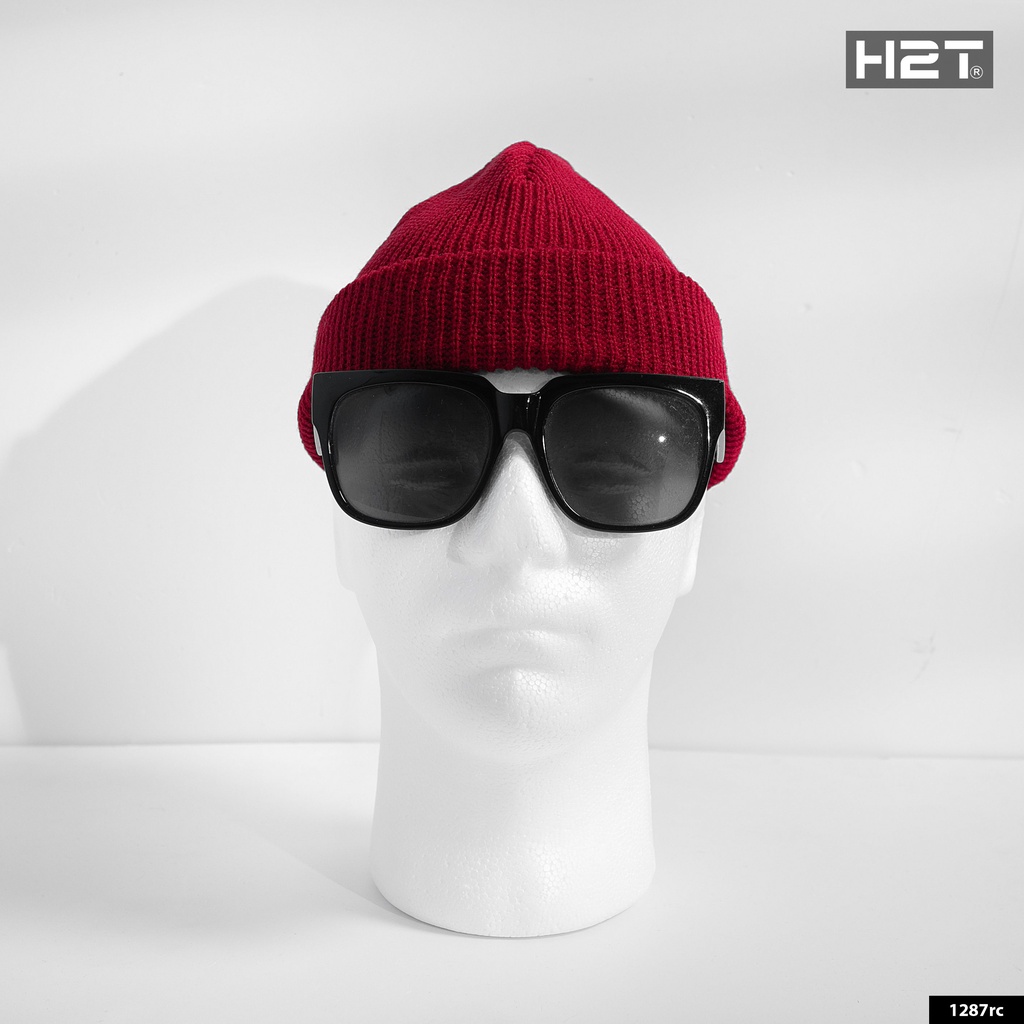 Mũ Len Beanie Trơn Thời Trang Unisex Nam Nữ Ulzzang Streetwear, Len Dày Dặn Giữ Ấm Mùa Đông H2T 1287