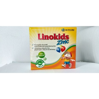 Bổ Sung Kẽm Linokids ZinC (hộp 20 ống x 10ml) – Hỗ trợ tăng cường tiêu hóa, nâng đề kháng,cải thiện tình trạng thiếu kẽm