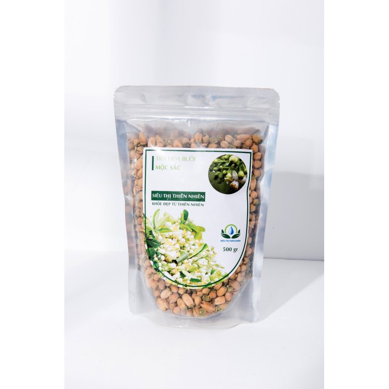 Trà hoa bưởi sấy khô Mộc Sắc 500gr, trà giảm đau dạ dày cao cấp của siêu thị thiên nhiên | BigBuy360 - bigbuy360.vn