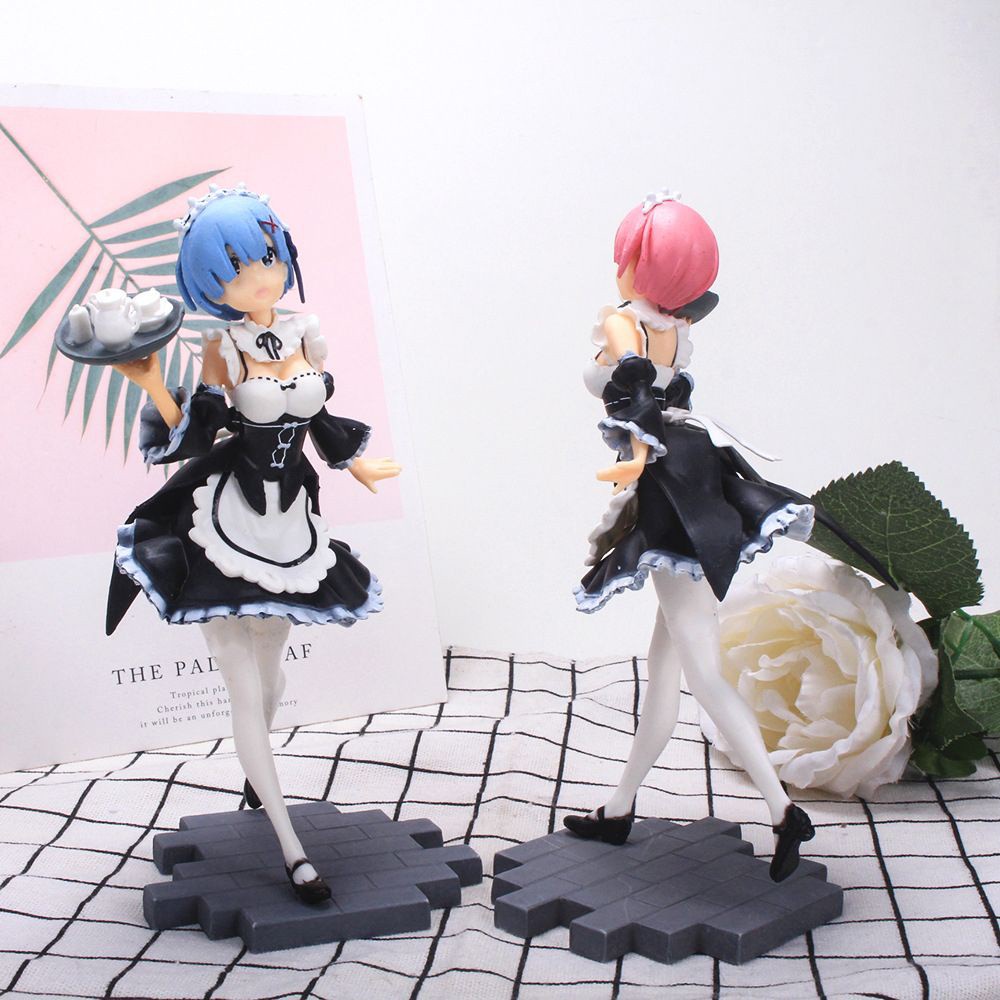 Mô hình nhân vật Ram Rem Anime Re: Life In A Different World thiết kế sống động