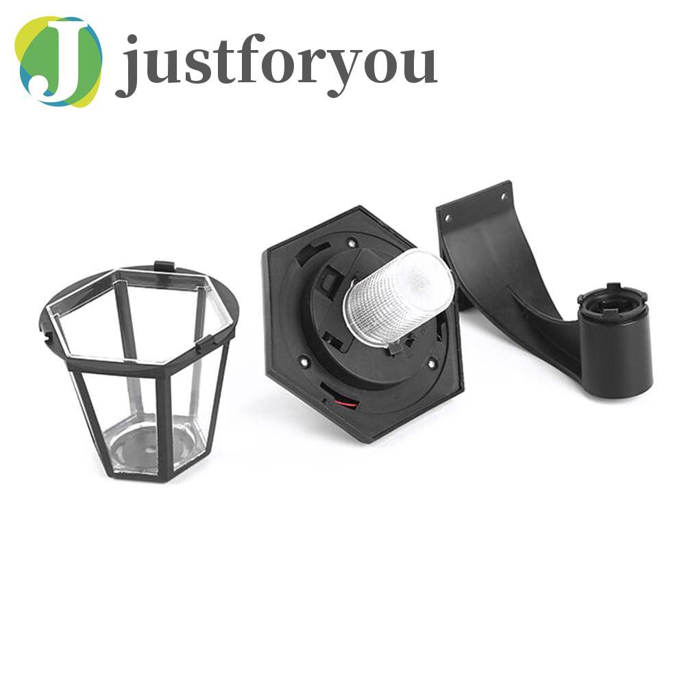 Đèn Led Gắn Tường Hình Lục Giác Sử Dụng Năng Lượng Mặt Trời Chống Thấm Nước Justforyou2