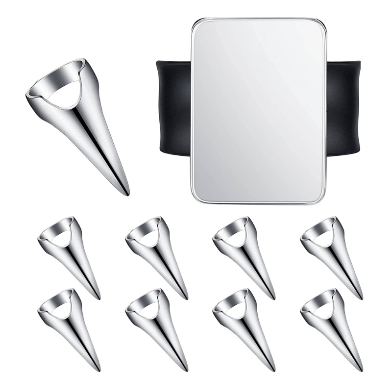 Youyo Set 10 Dụng Cụ Tạo Kiểu Tóc Tết Bằng Kim Loại