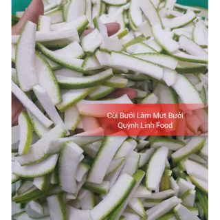 1kg cùi sơ chế sẵn làm mứt vỏ bưởi