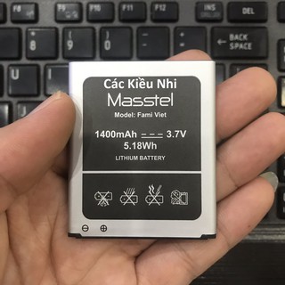 Pin Masstel Fami Viet Việt zin hãng
