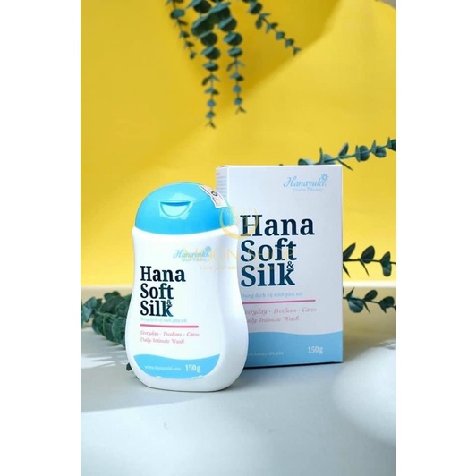 Dung Dịch Vệ Sinh Phụ Nữ Hana Soft Silk Hanayuki chăm sóc cô bé khử thâm làm Hồng