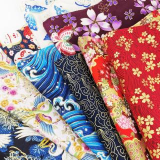 50 59inch 100% cotton vải lanh quilting vải in hình cho chắp vá diy may 1 * chiếc