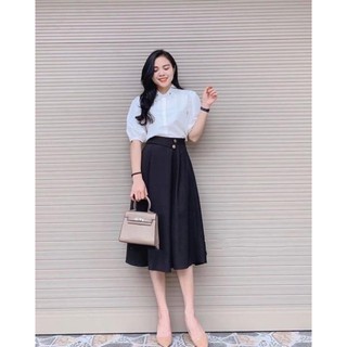 Chân váy dài qua gối hàng đẹp