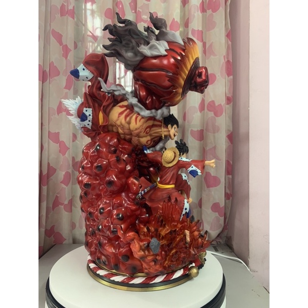 Mô hình One Piece Luffy gear 4 Wanno cao 52cm - mô hình chất lượng cao