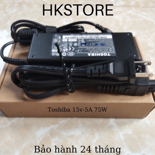 Sạc Laptop Toshiba 15V-5A 75W Dùng cho Laptop Toshiba Tecra A6 A7 A8 A9 A10