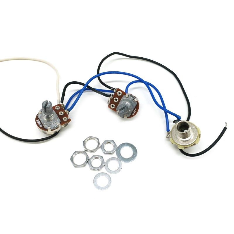Bộ Dây Nịt Phơ Đàn Guitar Bass 1 Tone 1 Jack 1 Chất Lượng Cao