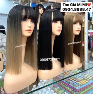 Đầu manocanh đội nón,tóc giả