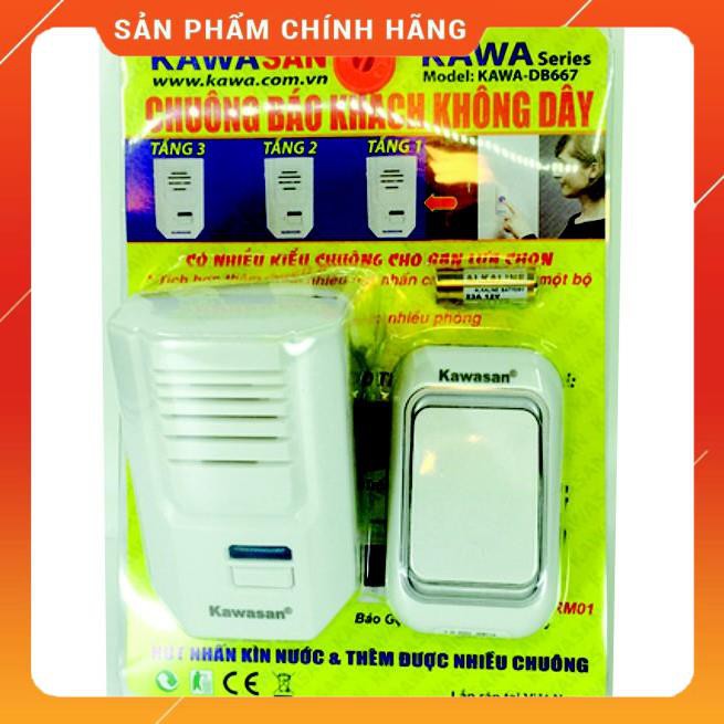 Chuông cửa không dây Kw-DB667 dailyphukien Hàng có sẵn giá rẻ nhất