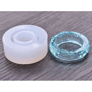Khuôn nhẫn resin - Mẫu tròn, Mẫu kim cương