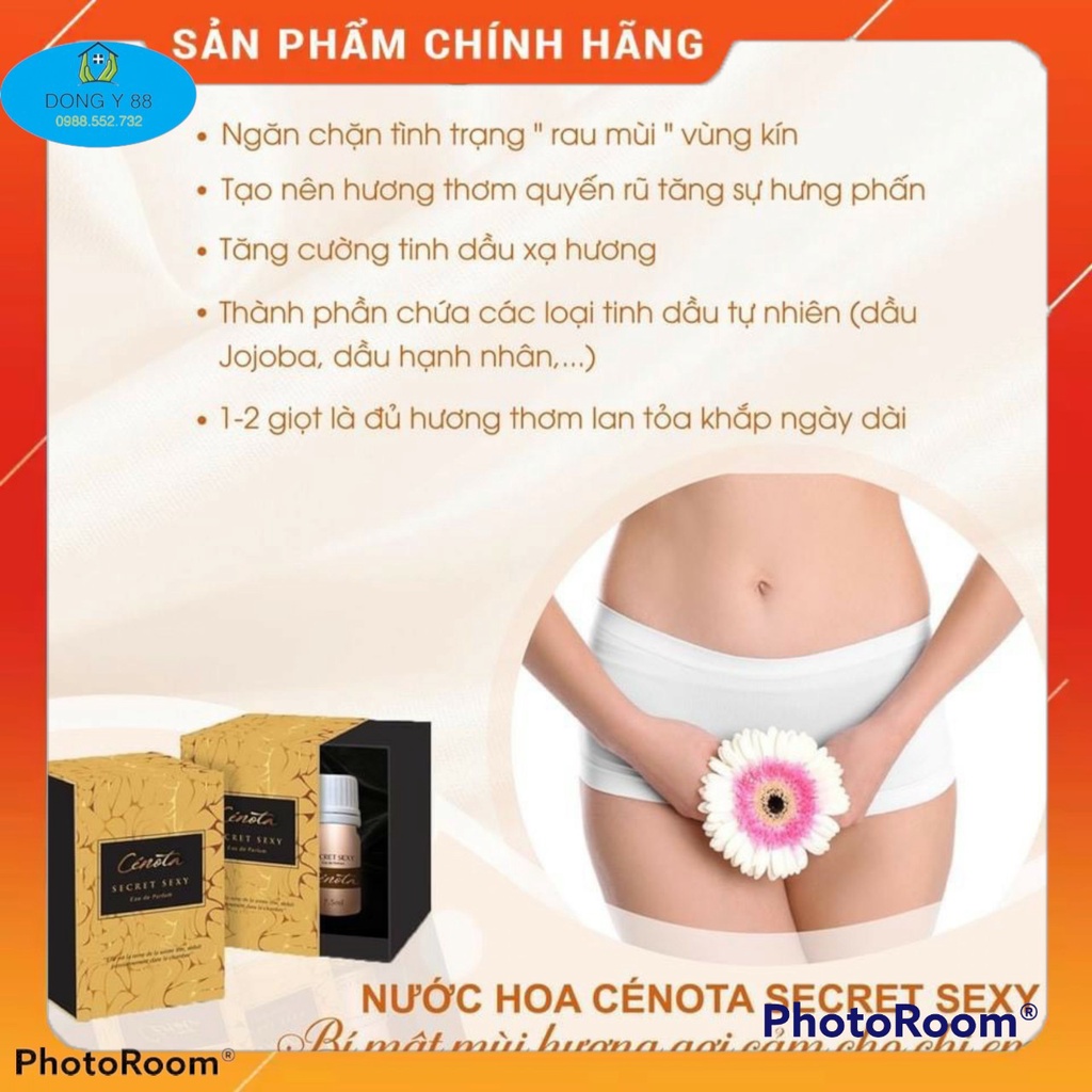 NƯỚC HOA VÙNG KÍN Cenota Secret Sexy 5ml