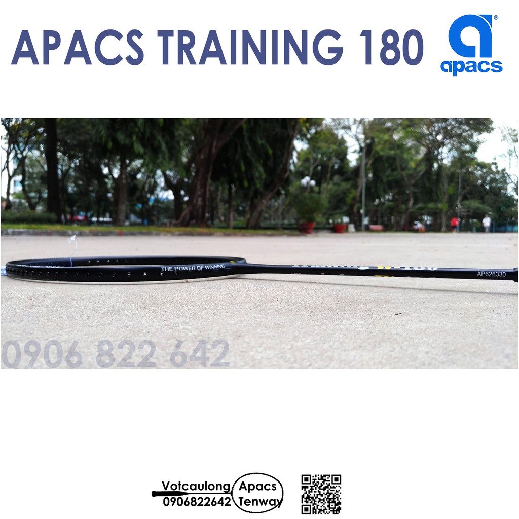 Vợt tập cầu lông Apacs Training 180gr | Cải thiện khả năng điều vợt, tăng sức mạnh cho cú đánh