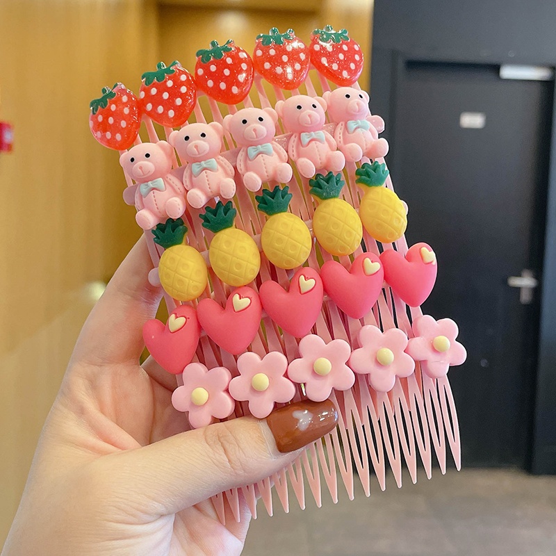 Lược Chải Tóc Kiểu Dáng Hoạt Hình Phong Cách Hàn Quốc Dành Cho Trẻ Em