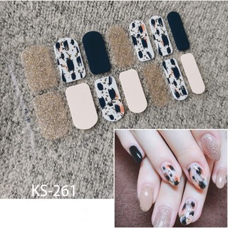 {HCM CÓ SẴN} BỘ 14 MIẾNG DÁN MÓNG TAY 3D SIÊU KUTE