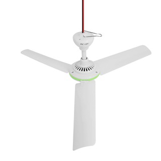 12V Solar 3 Blade Ceiling Emergency Fan Powerful Caravan Camping w/ Switch