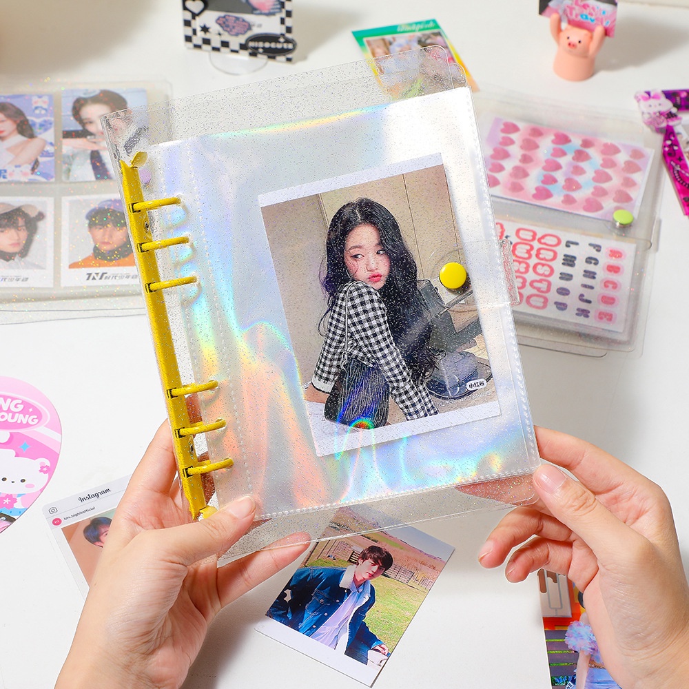 Sổ Còng Binder  Hộp Album Ảnh 6 Ngăn Khổ A5