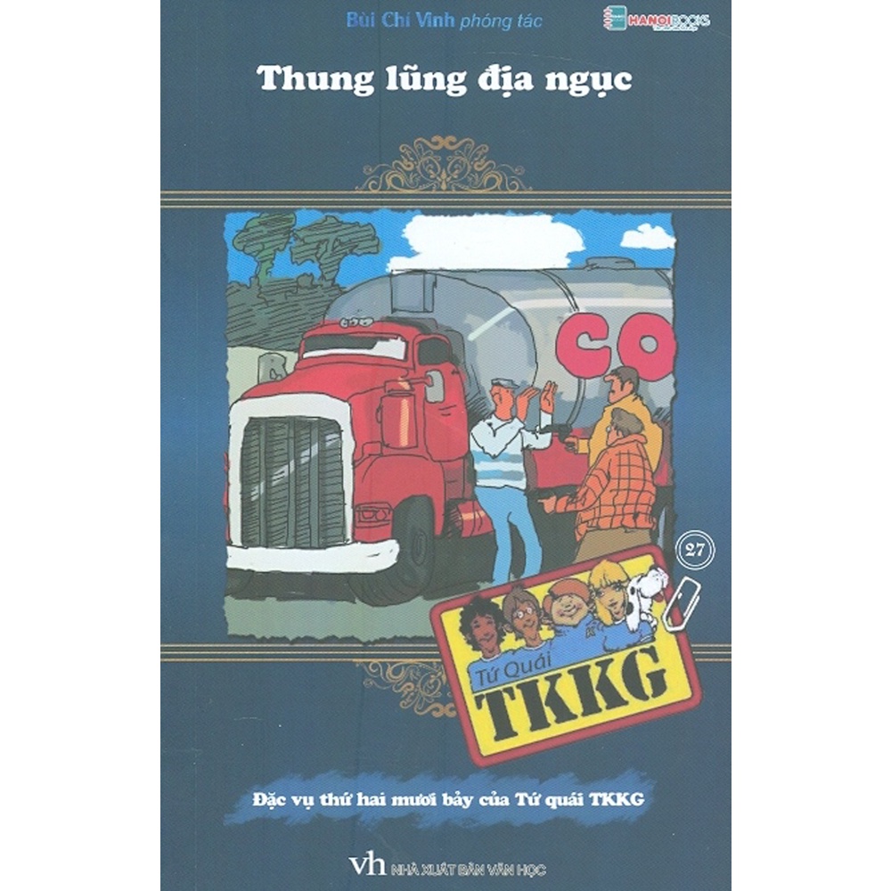 Sách - Tứ Quái TKKG 27 - Thung Lũng Địa Ngục