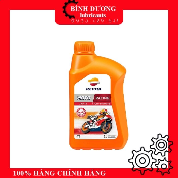 Nhớt Repsol Racing 10W40 4T Fully Synthetic 1 Lít Cho Mọi Loại Xe Máy