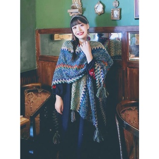 Khăn len thổ cẩm dân tộc/ khăn bohemian