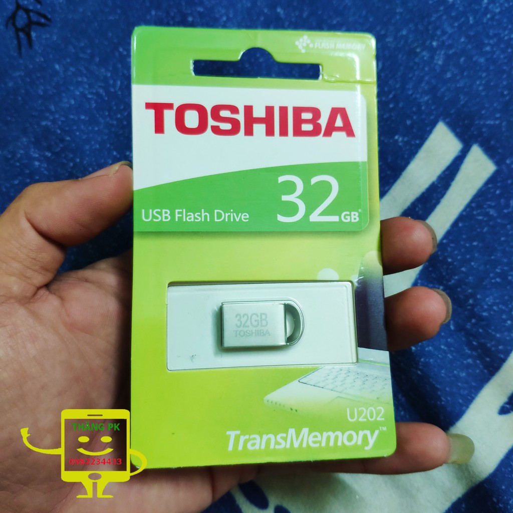 Usb Toshiba Siêu Nhỏ Chống Nước 4-8-16-32Gb