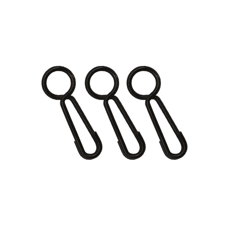 Set 30 Phụ Kiện Câu Cá Đầu Tròn Màu Đen