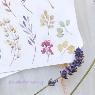 Bullet Journal Sticker - Hoa dại