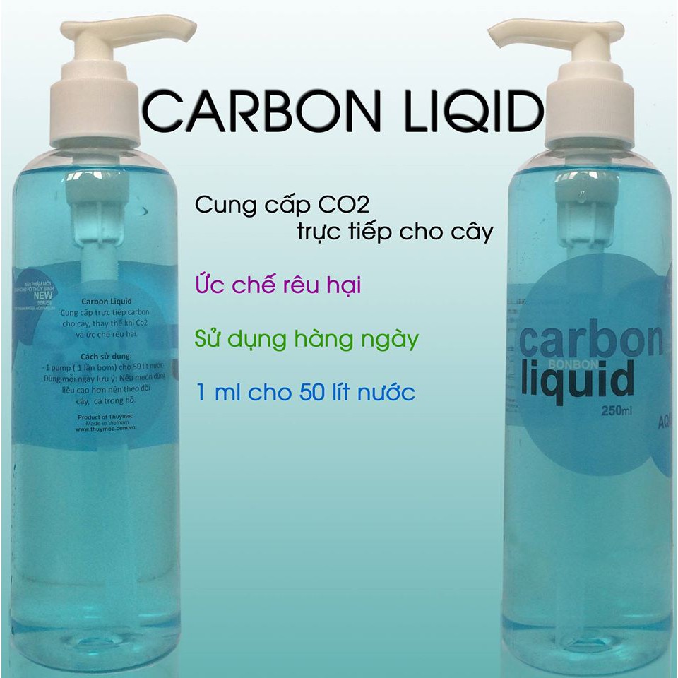 Carbon Liquid Thủy Mộc - CO2 dạng nước cho hồ thủy sinh