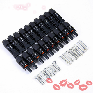 10 Cặp Đầu Nối Dây Mc4 30a Cho Tấm Pin Năng Lượng Mặt Trời