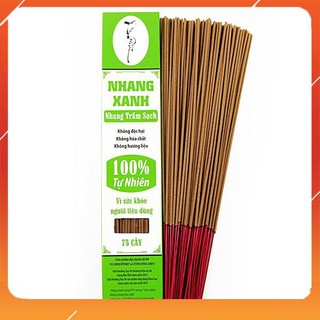 Nhang Xanh 3 tấc hộp nhỏ 75 cây