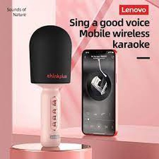Lenovo micro karaoke dj bluetooth di động m1 loa chuyên nghiệp không dây micro cầm tay ktv gia đình