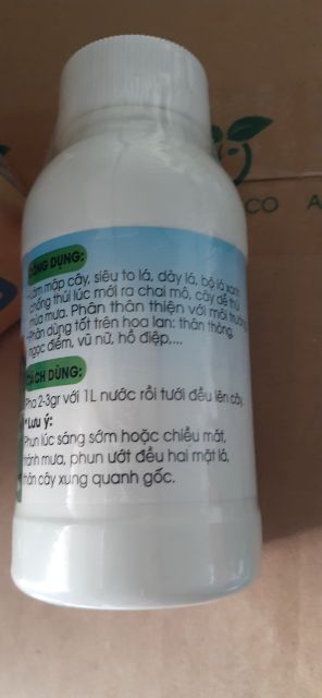 1 lọ phân lá mít làm mập cây, siêu to lá, dày lá, bộ lá xanh.