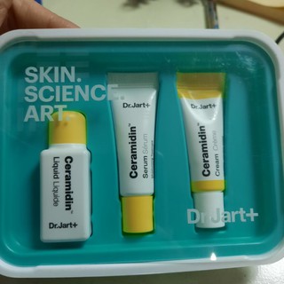 Dưỡng Da Dr.Jart Ceramidin (3 bước): toner - serum - cream